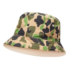 Vändbar kamouflage-buckethat ”Camo Green”