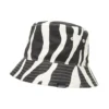 Vändbar Zebra Bucket Hat ”Black”
