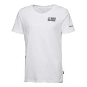 Voltage T-shirt asiatisk storlek ”Vit Svart”