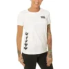 Voltage T-shirt asiatisk storlek ”Vit Svart”