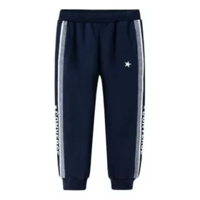 Vävda byxor Asiatisk storlek ”Navy White” Vävda byxor Asiatisk storlek ”Navy White”