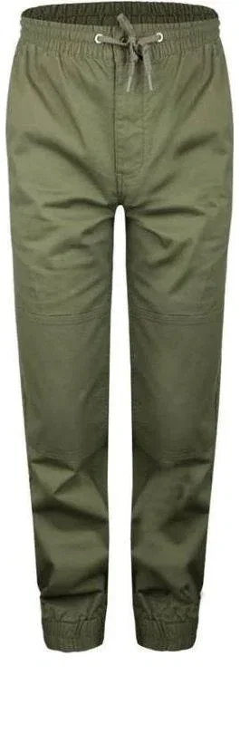 Vävda joggingbyxor ”Green”