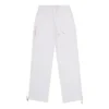 Vävda sweatpants i asiatisk storlek ”White”