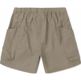 Vävda utility-shorts i asiatiska storlekar ”Olive Green”
