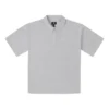 Waffle Polo Shirt Asia Sizing ”Grey”