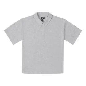 Waffle Polo Shirt Asia Sizing ”Grey”