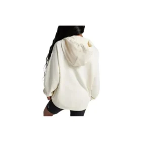 Wordmark Hoodie Asiatiska storlekar ”Egret”
