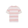 Wordmark-logotyp-T-shirt Asiatiska storlekar ”Rosa”