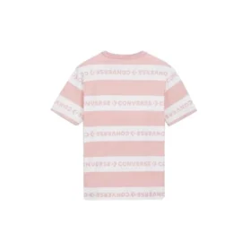 Wordmark-logotyp-T-shirt Asiatiska storlekar ”Rosa”
