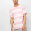 Wordmark-logotyp-T-shirt Asiatiska storlekar ”Rosa”