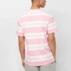 Wordmark-logotyp-T-shirt Asiatiska storlekar ”Rosa”