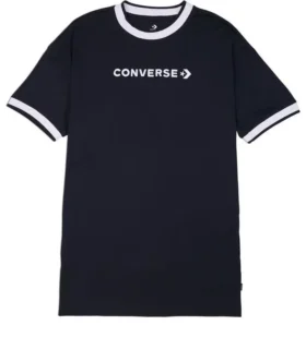 Wordmark T-shirtklänning ”Svart”