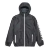 Wordmark Windproof Jackor Asiatiska storlekar ”Svart”