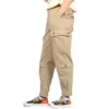 Woven Cargo Utility Pants Asiatiska storlekar ”Beige”