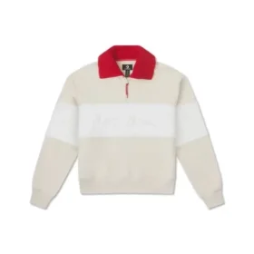 YOTD Half-Zip Crew Sweater Asia Sizing ”Beige”